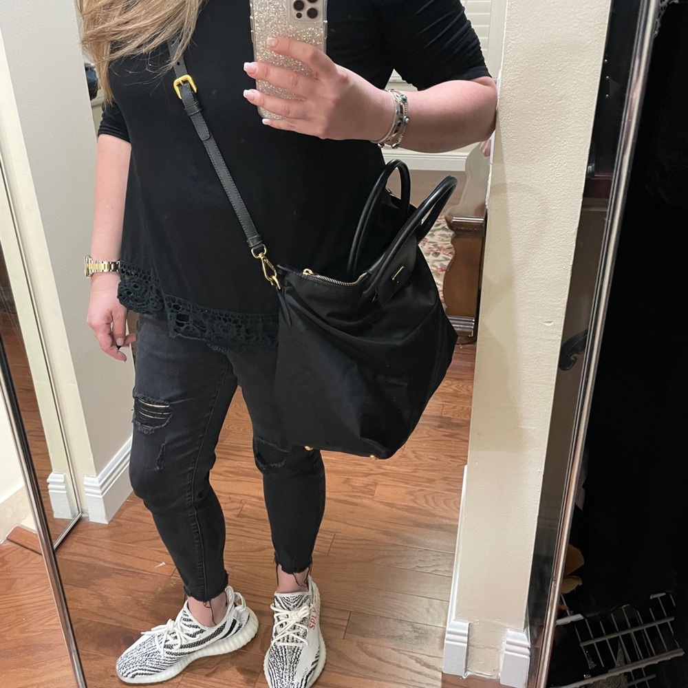 Prada Tote Bag with Crossbody Strap - Picture 9 of 9